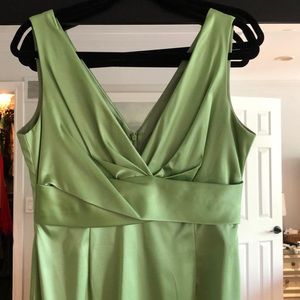 Fitted evening dress